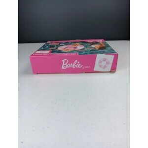 Barbie™ by Funboy Pink & White Striped 34" Kids Tube tube float